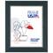 Frame USA Clean Cut Blue Single Image Picture Frame